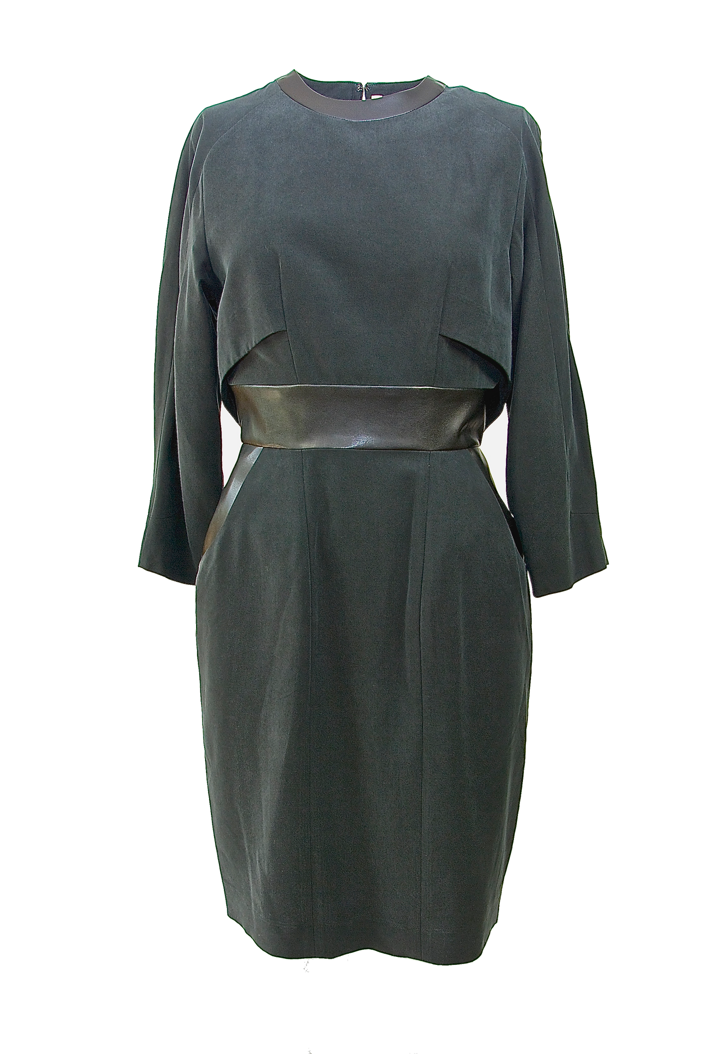 Kleid schwarz langarm