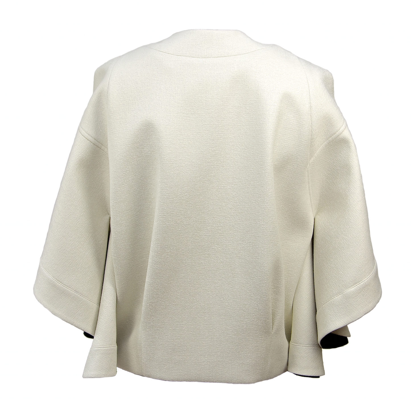 Eleganter Cape Coat in weiß